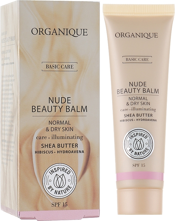 Balm for Normal & Dry Skin - Organique Basic Care Nude Beauty Balm — photo N2