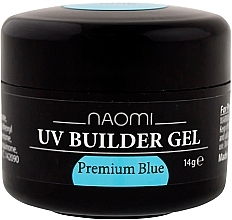 Fragrances, Perfumes, Cosmetics Builder Gel - Naomi UV Builder Gel Premium Blue