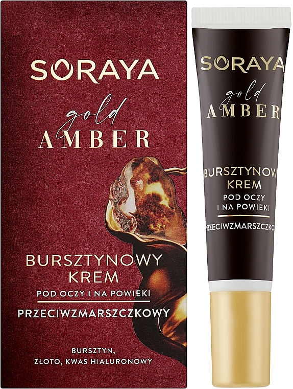 Anti-Wrinkle Eye Cream - Soraya Gold Amber — photo N7