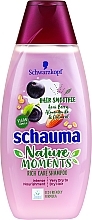 Very Dry & Fragile Hair Smoothie-Shampoo ‘Acai Berry, Almond & Oats’ - Schauma Nature Moments Shampoo — photo N1