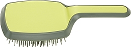 Hair Brush, light green - Janeke Curvy Bag Pneumatic Hairbrush — photo N20