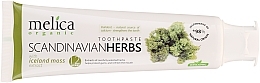 Healing Scandinavian Herbs Toothpaste - Melica Organic Toothpaste Scandinavian Herbs With Iceland Moss Extract — photo N3