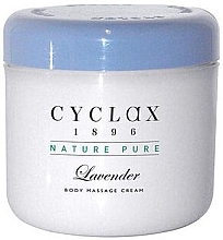 Fragrances, Perfumes, Cosmetics Lavender Massage Cream - Cyclax Nature Pure Lavender Massage Cream