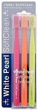 Toothbrush Set, 3 pieces - VitalCare White Pearl SoftClean 7600 — photo N1