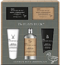 Fragrances, Perfumes, Cosmetics Set, 5 products - Baylis & Harding The Fuzzy Duck Men's Hemp & Bergamot Luxury Grooming