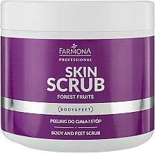 Body and Foot Scrub 'Forest Berries' - Farmona Professional Forest Fruits Skin Scrub — photo N1