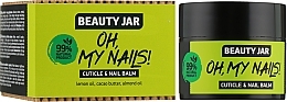 Nail & Cuticle Balm "Oh My Nails!" - Beauty Jar Cuticle&Nail Balm — photo N2