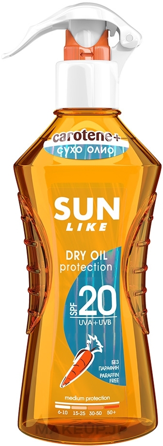 Body Sun Dry Oil SPF 20 - Sun Like Dry Oil Spray SPF 20 — photo 200 ml