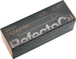 Brow Highlighter - RefectoCil Brow Highlighter 2In1 Set — photo N2