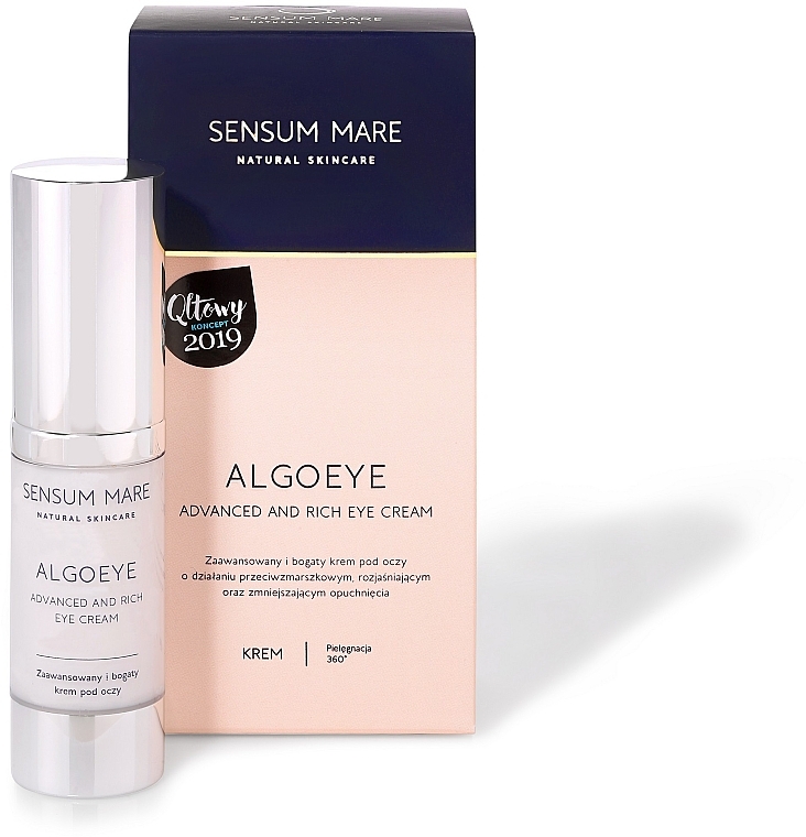 Eye Cream - Sensum Mare Algoeye Advanced And Rich Eye Cream — photo N2