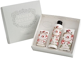 Fragrances, Perfumes, Cosmetics Set - Panier Des Sens Rose (b/lot/250ml + hand/cr/75ml + soap/150g)