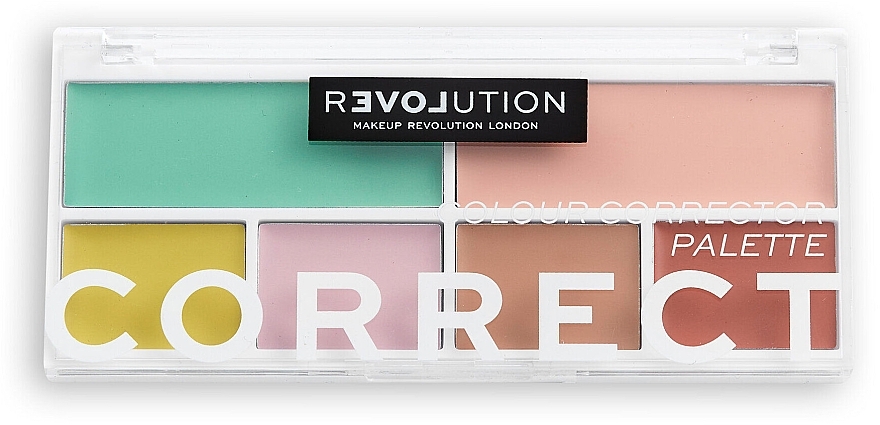 Face Corrector Palette - Relove By Revolution Correct Me Palette  — photo N1