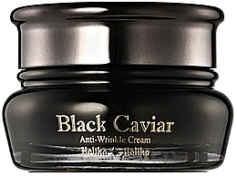 Fragrances, Perfumes, Cosmetics Black Caviar Lifting Cream - Holika Holika Black Caviar Antiwrinkle Cream (sample)