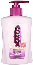 Fragrances, Perfumes, Cosmetics Perfumed Liquid Soap - Camay Creme and Strawberry