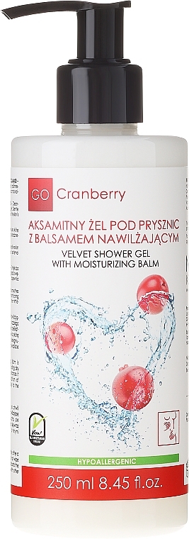 Shower Gel with Moisturizing Balm - GoCranberry  — photo N3