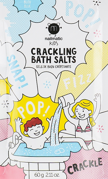 Crackling Colored Bath Salt - Nailmatic Colored Bath Salts — photo N1