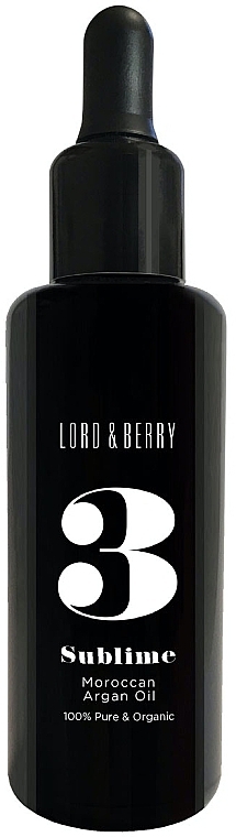 Moroccan Argan Face Oil - Lord & Berry 3 Sublime Moroccan Argan Oil — photo N1