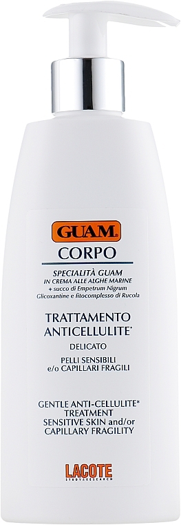 Anti-Cellulite Cream for Sensitive Skin with Fragile Capillaries - Guam Specialistica Gentle Anti-Cellulite Treatment — photo N3