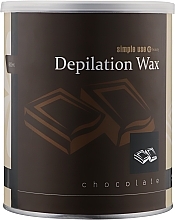 Hot Depilation Wax in Jar 'Chocolate' - Simple Use Beauty Depilation Wax — photo N3