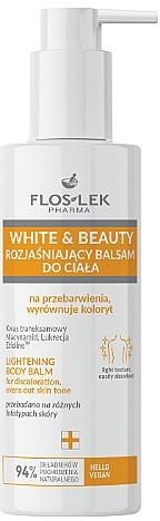 Brightening Body Balm - Floslek White & Beauty Lightening Body Balm — photo N1