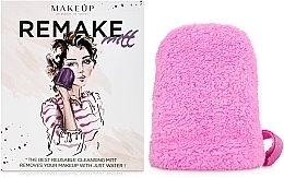 Fragrances, Perfumes, Cosmetics Makeup Remover Glove 'ReMake', pink (15 x 12 cm) - MAKEUP