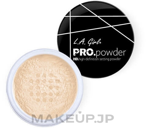 Loose Powder - L.A. Girl HD PRO Setting Powder — photo GPP920 - Banana Yellow