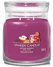 Fragrances, Perfumes, Cosmetics Scented Candle in Jar 'Mulled Sangria', 2 wicks - Yankee Candle Singnature