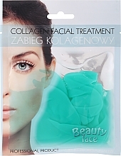 Fragrances, Perfumes, Cosmetics Green Tea & Vitamin Collagen Mask - Beauty Face Collagen Hydrogel Mask