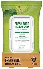 Fragrances, Perfumes, Cosmetics Apple Makeup Remover Wet Wipes - Superfood For Skin Facial Cleansing Wipes Apple