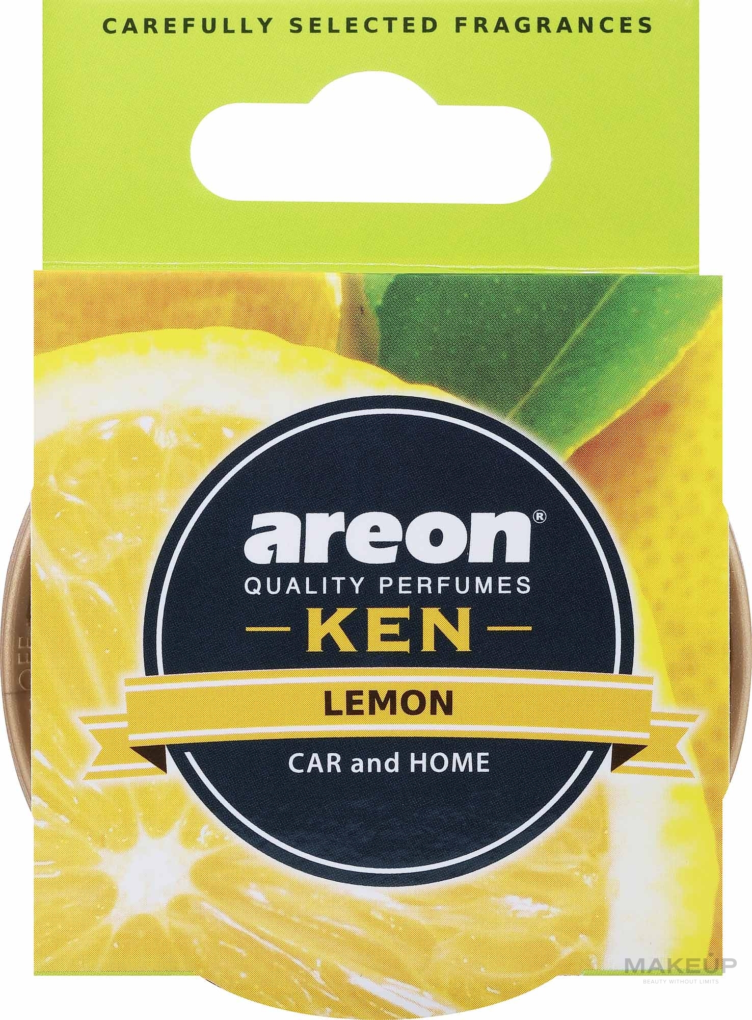 Lemon Air Freshener - Areon Ken Lemon — photo 30 g