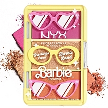 Makeup Palette - NYX Professional Makeup Barbie Limited Edition Collection Greetings From Barbieland — photo N2