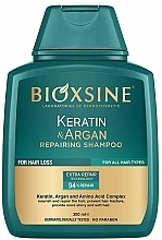 Fragrances, Perfumes, Cosmetics Repairing Shampoo - Biota Bioxsine Keratin & Argan Repairing Shampoo