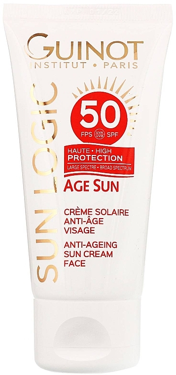 Anti-Aging Sun Cream - Guinot Age Sun Anti-Ageing Sun Cream Face SPF 50 — photo N1