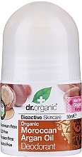 Fragrances, Perfumes, Cosmetics Roll-on Deodorant "Moroccan Argan Oil" - Dr.Organic Bioactive Skincare Deodorant