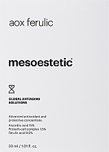 Anti-Aging Antioxidant Serum - Mesoestetic Aox Ferulic — photo N1