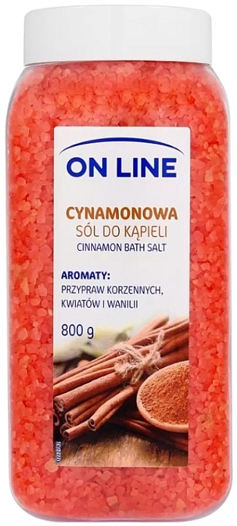 Cinnamon Bath Salt - On Line Bath Salt — photo N1