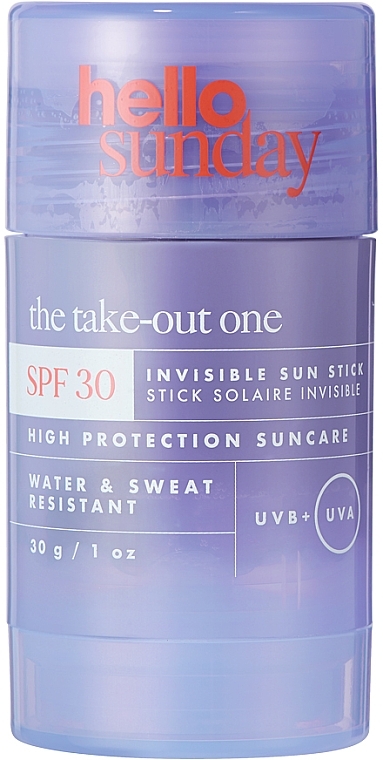 Sun Face & Body Stick - Hello Sunday The Take-Out One Invisible Sun Stick SPF 30 — photo N1