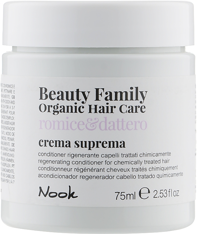 Conditioner for Colored & Damaged Hair - Nook Beauty Family Organic Hair Care Conditioner — photo N1