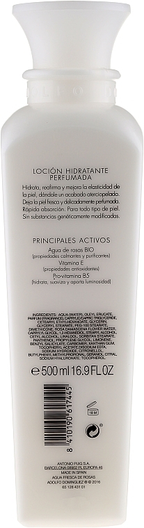 Adolfo Dominguez Agua Fresca de Rosas - Body Lotion — photo N3