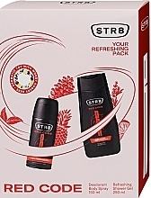 STR8 Red Code - Set (deo/150 ml + sh/gel/250 ml) — photo N1