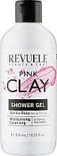 Fragrances, Perfumes, Cosmetics Shower Gel "Pink Clay" - Revuele Pink Clay Shower Gel