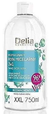 Cleansing Micellar Water 3In1 - Delia Cosmetics Cleansing Micellar Water 3In1 — photo N1