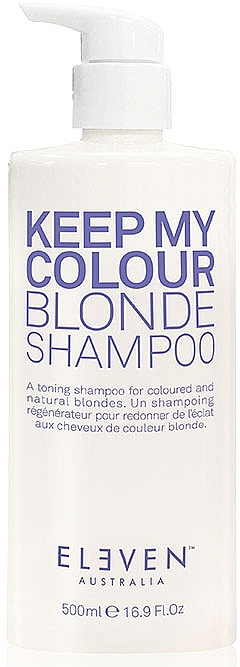 Blonde Hair Shampoo - Eleven Australia Keep My Colour Blonde Shampoo — photo N4