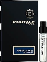 Fragrances, Perfumes, Cosmetics Montale Amber & Spices - Eau (mini size)