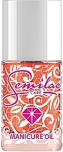 Fragrances, Perfumes, Cosmetics Manicure Oil "Peach" - Semilac Peach Manicure Oil