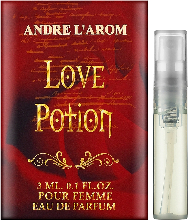 Andre L'arom Love Potion - Perfume (sample) — photo N1