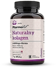 Dietary Supplement 'Natural Cod Collagen + Vitamin C' - Pharmovit Natural Collagen — photo N1