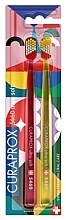 Toothbrush Set 'Power Smile', red + yellow - Curaprox CS 5460 Power Smile Edition — photo N1