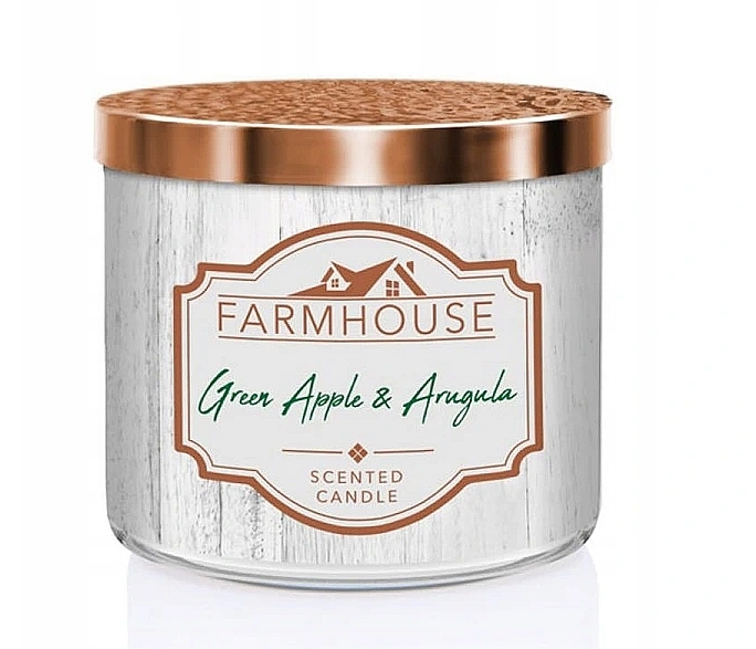 Kringle Candle Farmhouse Green Apple Arugula - Scented Candle — photo N1