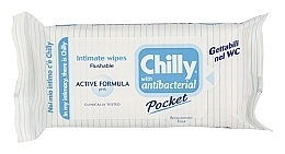 Fragrances, Perfumes, Cosmetics Intimate Hygiene Wipes "Antibacterial" - Chilly Gel Antibacterial Intimate Wipes